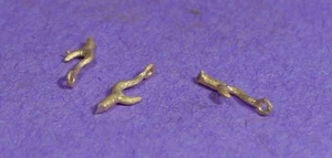 O/On3/On30 CHAIN HOOKS FOR TENDERS, LOGGING WISEMAN BACK SHOP BRASS PARTS BS-045 - Picture 1 of 2