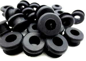 Rubber Grommet - Fits 1/2" Hole, 1/4" Panel, 5/16" ID - High Quality Perfect Fit - Picture 1 of 12