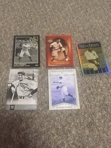 Henry Louis Lou Gehrig 5 Card Lot MLB NY Yankees HOF MVP Monument Park ALS - Picture 1 of 1
