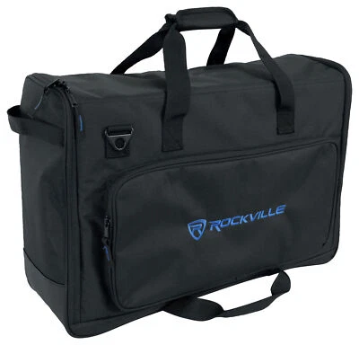 Rockville Padded LCD TV Screen Travel Gig Bag Fits 1 or 2 ViewSonic VA2055SA - Image 1 of 4