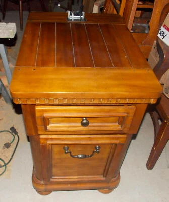 Mahogany Filing Cabinet by Ashley (RP-T914) - Image 1 of 4