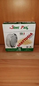 Parmesanreibe Steel Pan aus Italien, aus Edelstahl mit auffangbehälter. - Bild 1 von 4