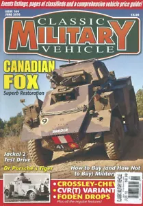 CLASSIC MILITARY VEHICLES 109 CANADIAN FOX / AEC MATADOR / PORSCHE TIGER TANK - Foto 1 di 3