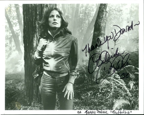 Belinda Balaski autographed twice signed 8 X 10 black & white photo The Howling Cover