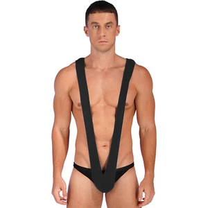 Herren Overall Erwägungsgrund Kostüm Sänger Outfits Club Reißverschluss Disco - Bild 1 von 38