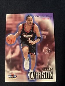 1999-00 Skybox Hoops Build Your Own Card Allen Iverson 072/250 Rare Redemption