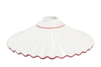 Ceramica per lampadario a sospensione ricambio sostitutivo ROSA ANTICO 30 CM - Immagine 1 di 2