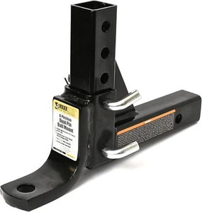 Adjustable Hitch Tow Ball Mount Receiver Carry Towing Truck Car Inch Drop Reese - Picture 1 of 8