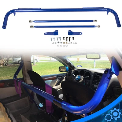 Stainless Steel 49" Racing Safety Chassis Seat Belt Harness Bar/Across Tie Rod - Image 1 of 4