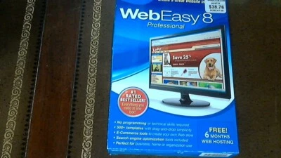 Avanquest WebEasy 8 Professional - Full Version for Windows - Image 1 of 3