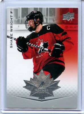  2021-22 Upper Deck Team Canada Juniors #73 Shane Wright U18 - Image 1 of 2