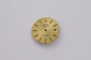 Genuine Rolex Datejust Tritium Gold Dial  16013/16233 R97 - Picture 1 of 2