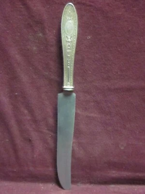 NAVAJA FRANCESA NUEVA MADERA DE CUÑA International Sterling 9" sin monograma      Foto 1 de 4