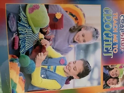 Leisure Arts Cool Stuff Teach me to Crochet Book Crochet Patterns - Image 1 of 4