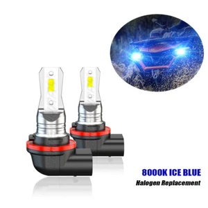 For 2017 Honda rancher 420 pair 3pins LED Headlight 8000K super Bright Bulbs - Picture 1 of 9