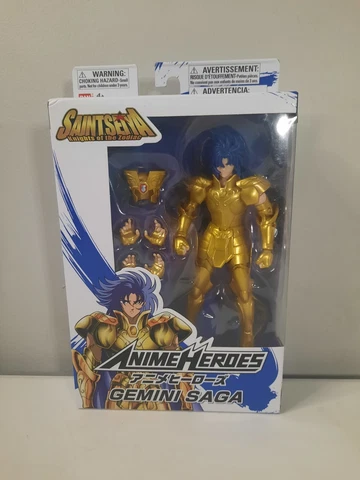 Bandai Anime Heroes Knights of the Zodiac Gemini Saga 6.5" Action Figure NIB Cover