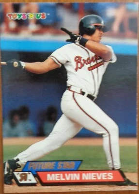 Melvin Nieves - Atlanta Braves - 1993 Toys ''R'' Us - Topps - Card # 20 - Image 1 of 2