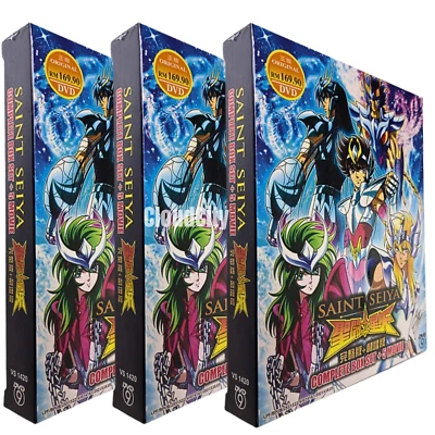 DVD Anime Saint Seiya Complete Series + Omega Sea.1+2 + 5Movie + Zodiac Part 1+2 - Imagen 1 de 4