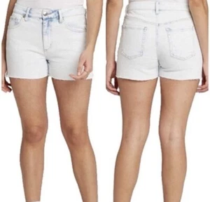 NUEVO Pantalones Cortos Wild Fable Mujer Tiro Alto Mamá Jean 6/28 Ácido Claro - Imagen 1 de 10