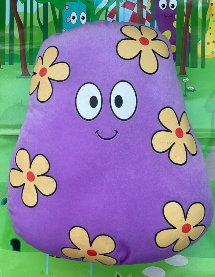 In The Night Garden Plush Purple & Flowery Haa Hoo Haahoo Cushion - Very Rare!!! - Image 1 of 4