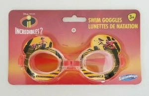 Swim Ways Splash Goggles Disney Pixar Incredibles 2 Age 3+ NEW In Package NIP - Picture 1 of 2
