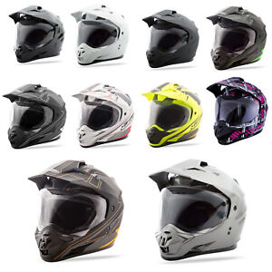 GMAX GM-11 Dual-Sport Adventure Offroad Motorcycle Helmet DOT