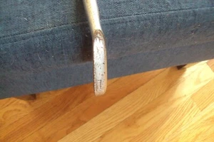 Spalding Cushion Neck Kro-Flite 1 iron coated steel 38.5" - Picture 1 of 4