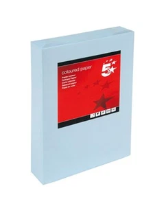 Kopierpapier 5 Sterne farbig, A4 80g/m hellblau 500 Blatt - Bild 1 von 1