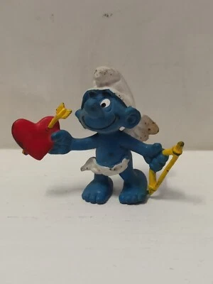 Vintage LES SCHTROUMPFS : schtroumpf Eros Schleich - Photo 1/3