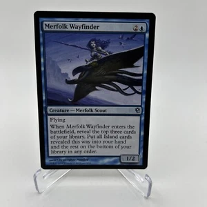 MTG 2014 MERFOLK WAYFINDER - Creature, Merfolk Scout Duel Decks: Jace vs. Vraska - Picture 1 of 2