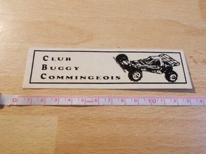 Sticker Club Buggy Commingeois - Picture 1 of 1