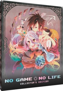NO GAME, N0 LIFE/NO GAME, NO LIFE: ZERO COLLECTORS EDITION STEELBOOK BLU-RAY NEW - Picture 1 of 3