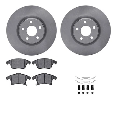 For Lincoln MKZ 17-20 R1 Concepts eLINE Series Front Brake Kit w Ceramic Pads Foto 1 de 4