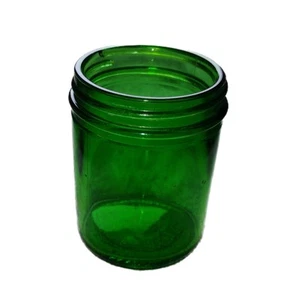 1940-metà 1950 Duraglas vetro verde 4 oz prescrizione medicina bottiglia barattolo VNTG - Foto 1 di 11