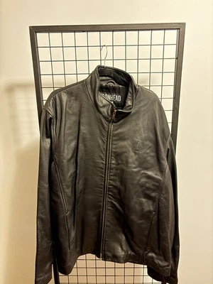 Auténtica chaqueta de cuero vintage Ironhead Team Canada 09’ Team Issue - talla 3XL Foto 1 de 3