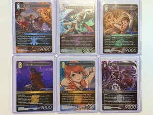 Final Fantasy Gunslinger in the Abyss - Lightning, Bartz & More Legend Foils (6) - Picture 1 of 14