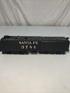 "Vagón de tren Bachmann HO Santa Fe 3784 negro 7,5"" no probado"  - Imagen 1 de 16