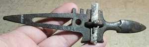 ANTIQUE PATENTED APRIL 28, 1874 GLASS CUTTING TOOL MADE OF CAST IRON -SOLD AS IS - Picture 1 of 11