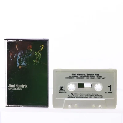 Jimi Hendrix Smash Hits Cassette Tape 1969 Foto 1 de 2