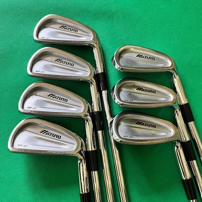 Mizuno MP-57 Iron Set 7pcs 4-Pw Flex S Stiff N.S.Pro 950GH Golf Clubs - Image 1 of 4