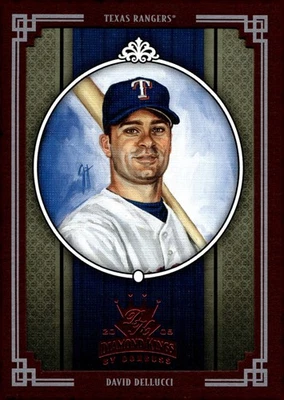 2005 Diamond Kings Framed Red #236 David Dellucci - Image 1 of 2