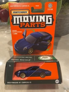 Matchbox - Moving Parts 2020 Porsche 911 Carrera 4S - Blue - Picture 1 of 1