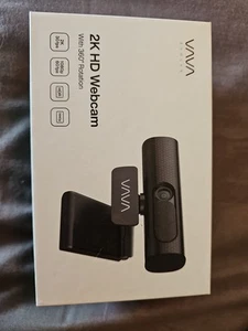 VAVA 2K HD 4x Digital Zoom Auto Focus Webcam w/ Tripod VA-VD020 Sealed - Photo 1/9