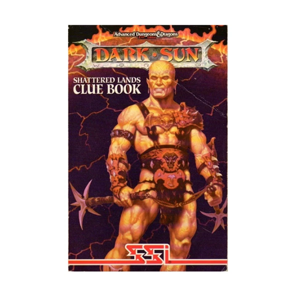 SSI Video Game Strategy Guides SSI Shattered Lands - Clue Book VG+ - Image 1 of 1