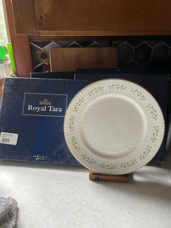 Royal Tara Trellis Dinner Plate NIB