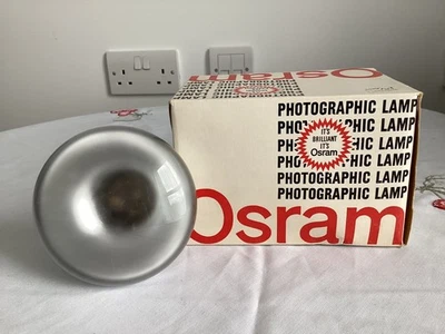 Vintage Osram Photographic Lamp No 3/R 240v 375w Brand new - Image 1 of 4