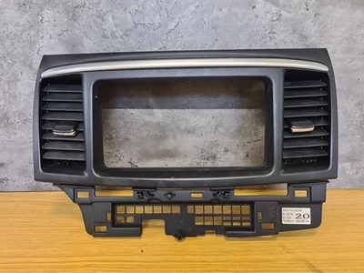 2009 MITSUBISHI LANCER MK5 5DR INTERIOR STEREO SURROUND TRIM PANEL + VENTS - Image 1 of 4