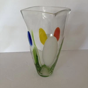 Vintage Kunstglas Bio Mehrfarbig - Bild 1 von 7