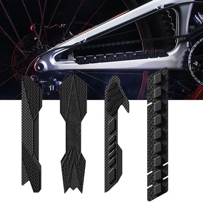Frame Stickers Bike Bicycle Black Chain Stay Guard Frame Protector Cover - Image 1 of 4