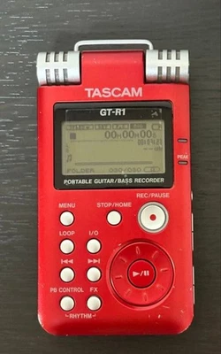 TASCAM GT-R1 Portable Guitar Bass Recorder with Case & Manual Digital Recorder - Image 1 of 3